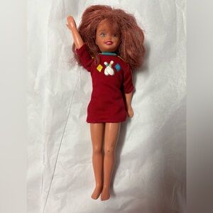 Vintage 1991 Bowling Fun Skipper Barbie Doll